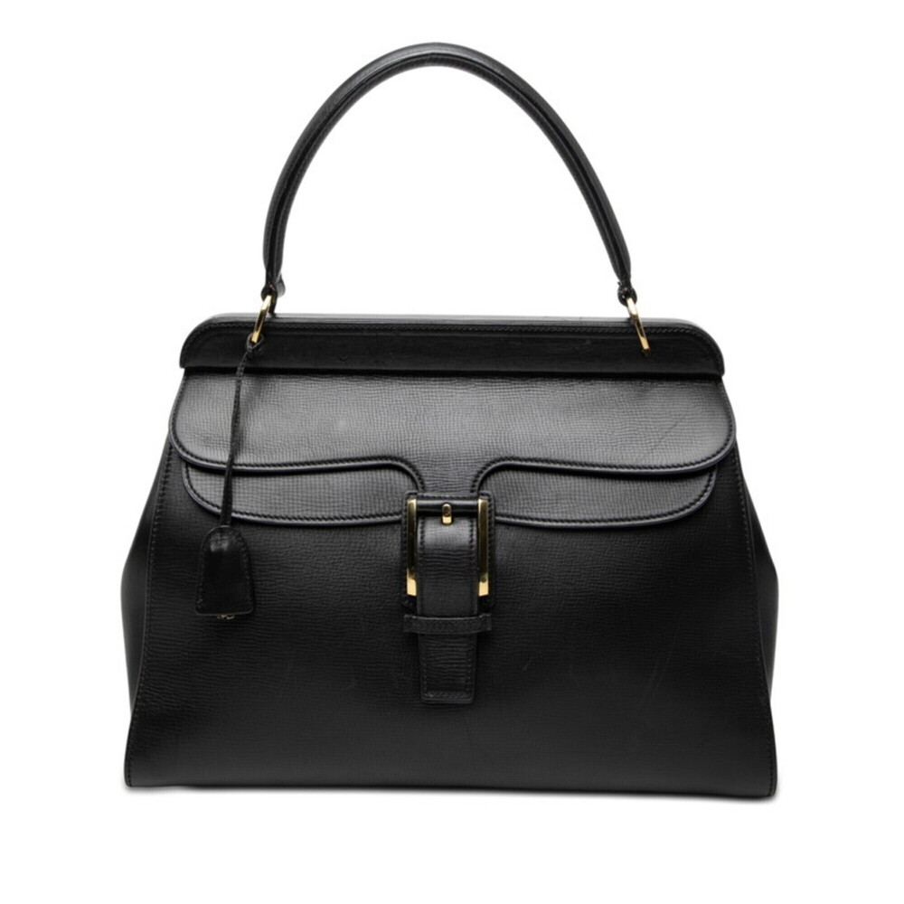 GUCCI Authentic Black Leather Pouch